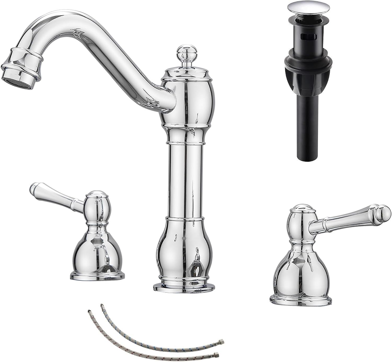 Oil Rubbed Bronze Bathroom Faucet Single Handle One Hole