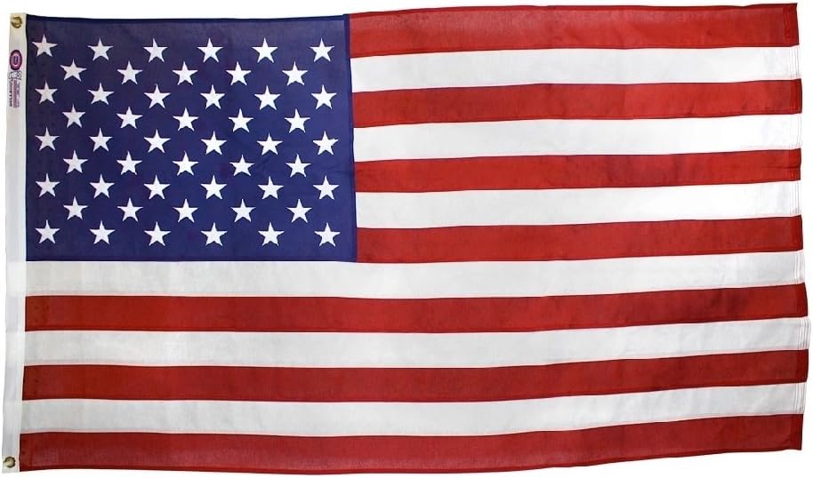 Annin Flagmakers 1200 5 ft. X 8 ft. Cotton Bunting U.S.