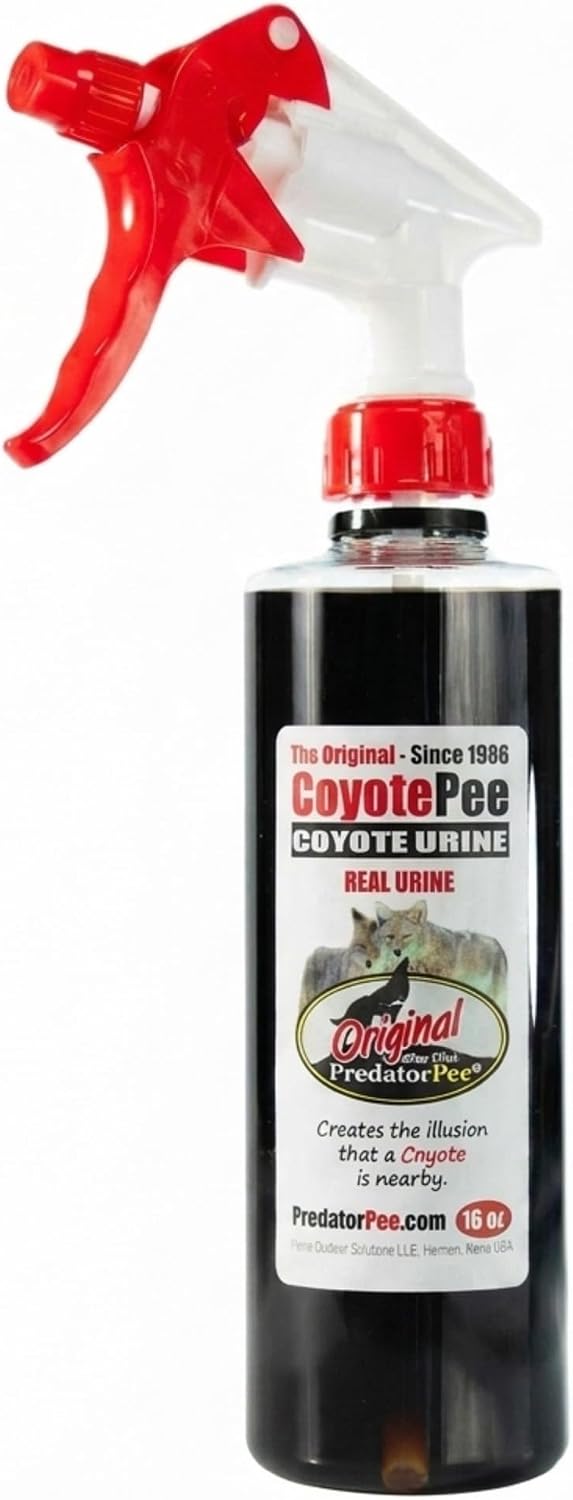 PredatorPee 100% Coyote Urine Natural Predator Scent Made in USA