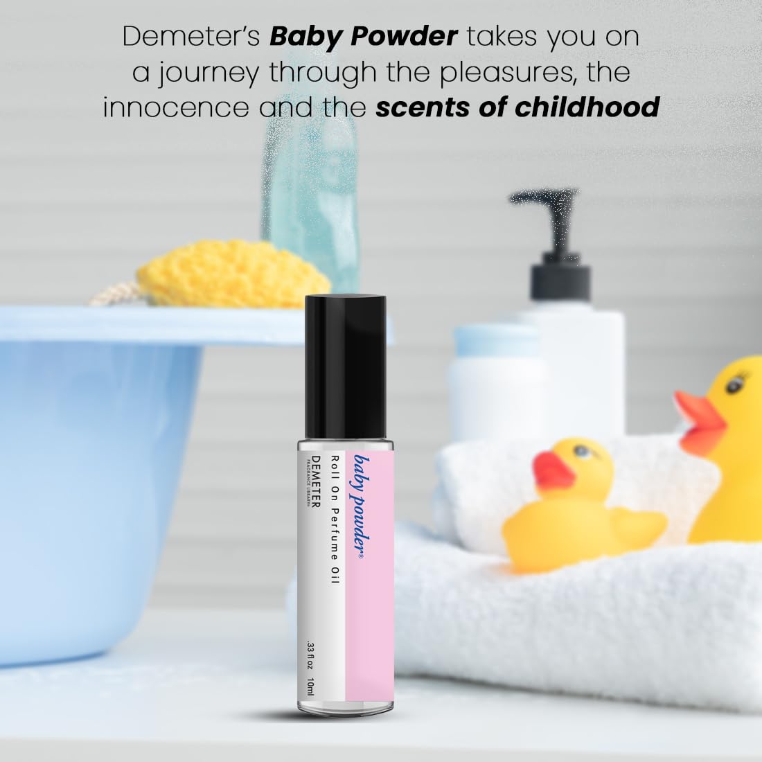 DEMETER Linen Roll On Perfume Oil Fragrance Library