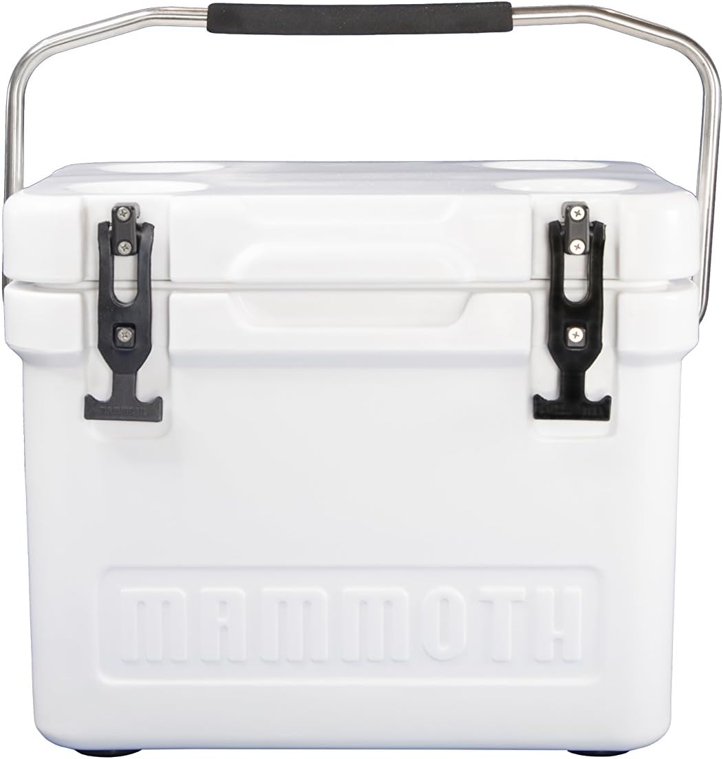 Mammoth Coolers Cruiser Series, Insulated Hard Ice Chest with Durable Double-Walled Rotomolded Construction, Great for On-The-Go Recreational Activities (Cruiser 20, Tan)