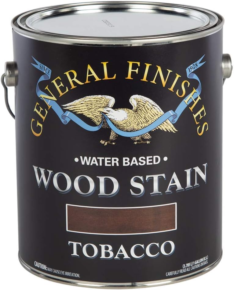 General Finishes Water Based Wood Stain, 1 Quart, Antique Oak