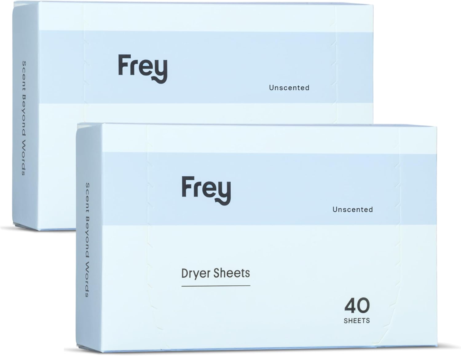FREY Naturally Scented Dryer Sheets, 2-Pack, Cedar Grove