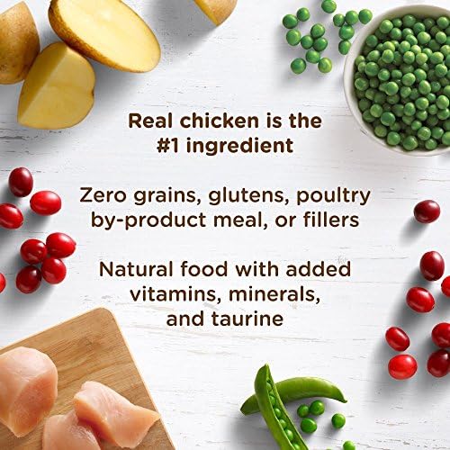 Rachael Ray Nutrish Zero Grain Natural Indoor Dry Cat Food, Chicken & Potato Recipe, 3 Pounds, Grain Free (18438100)
