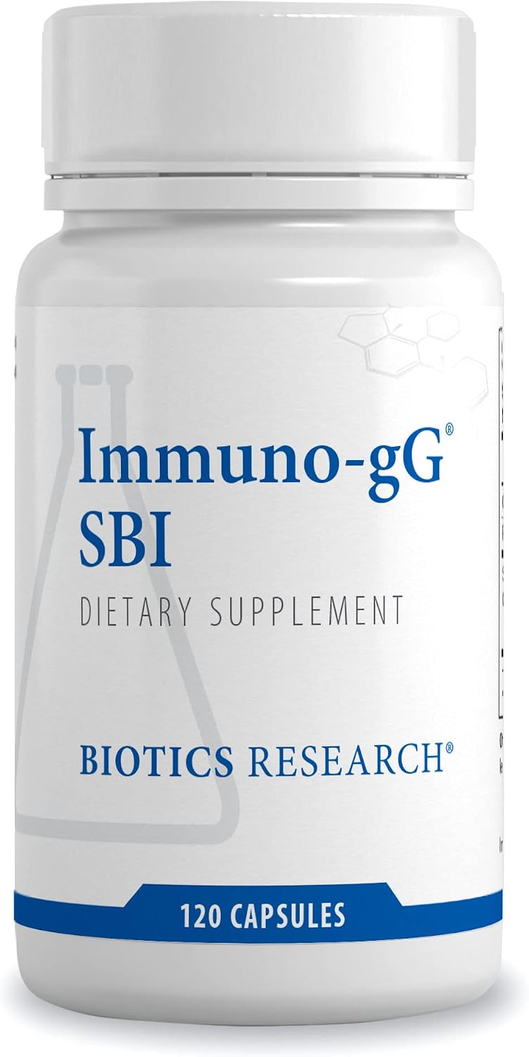 BIOTICS RESEARCH Ultimate Immuno-gG® SBI, Complete Gut Health and Immune Support, Dairy Free
