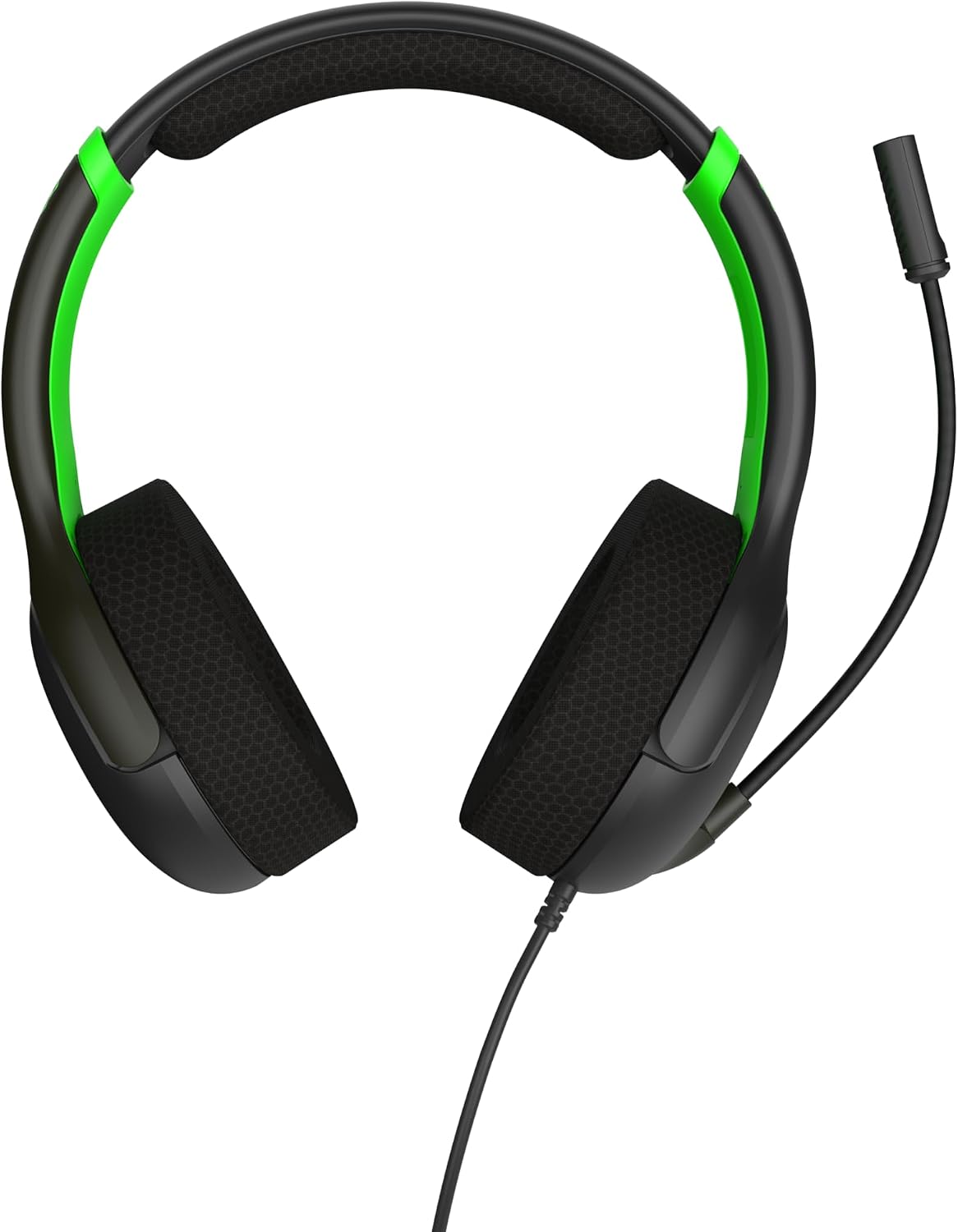 PDP Gaming AIRLITE Xbox Headset with Noise-Cancelling Microphone, Licensed Microsoft Series X|S, Xbox One Accessories, PC/Windows 10/11, Lightweight Wired Power Stereo headphones - Black