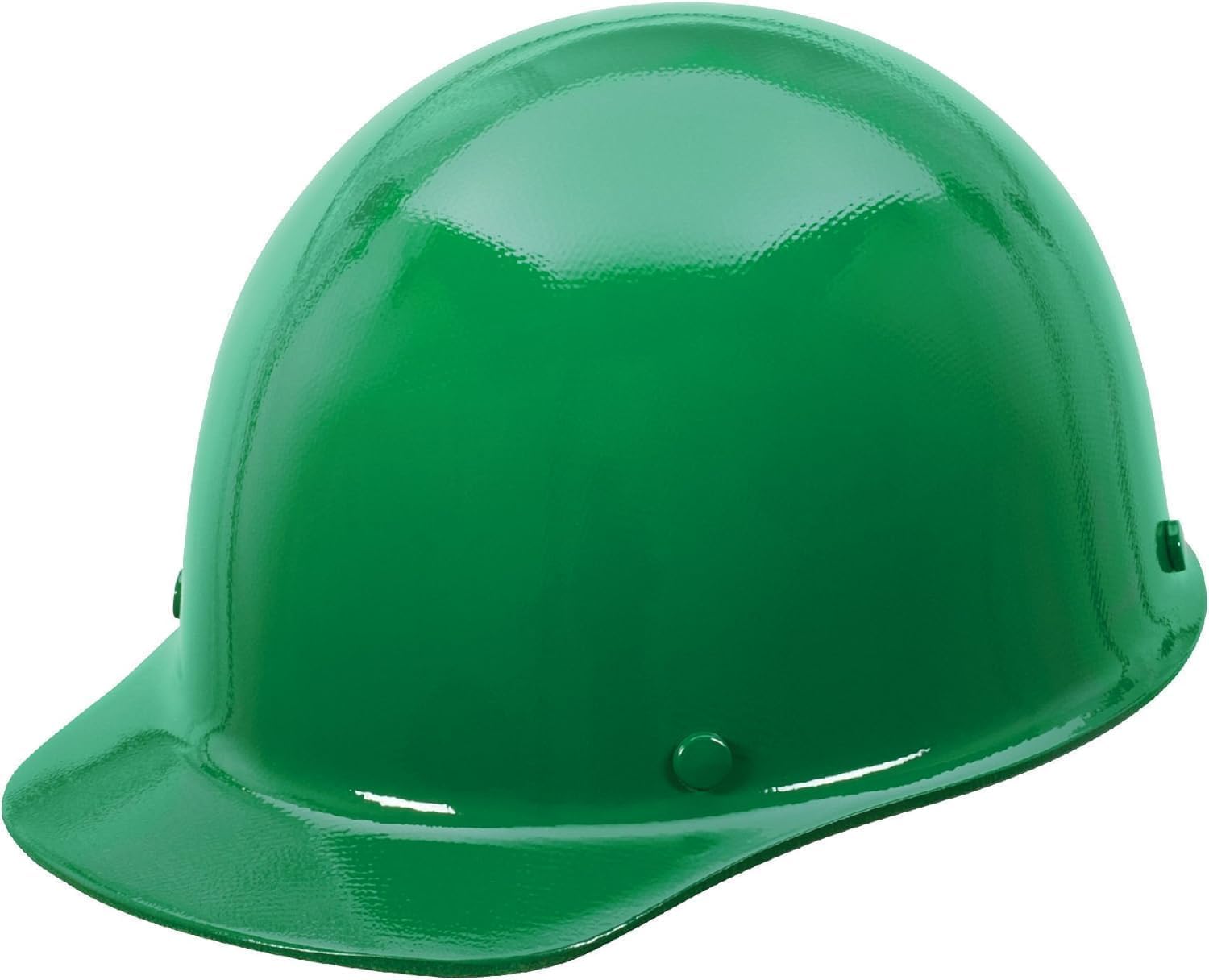 MSA Skullgard Cap Style Safety Hard Hat with Suspension - Non-Slotted Cap, Made of Phenolic Resin, Radiant Heat Loads up to 350F | Fas-Trac III Ratchet Suspension