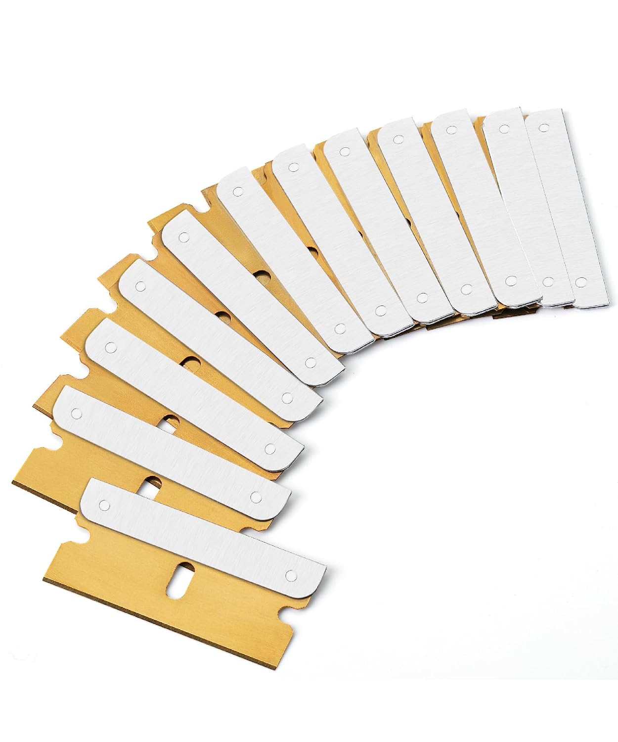 Bates- Razor Blades, 50 pcs, Carbon Steel Flat Scraper Blades