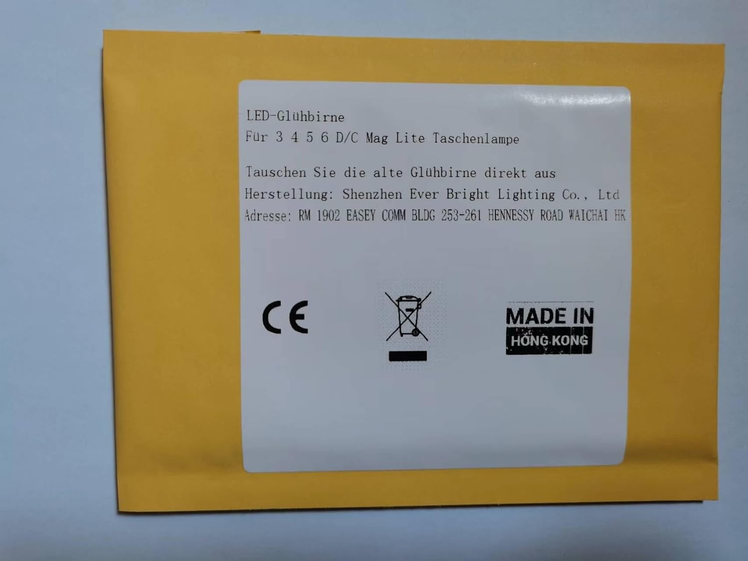LED Replacement Bulb 302LM Led Conversion Kit for 3 4 5 6 C/D Cell Mag Lite Flashlights Torch Upgrade