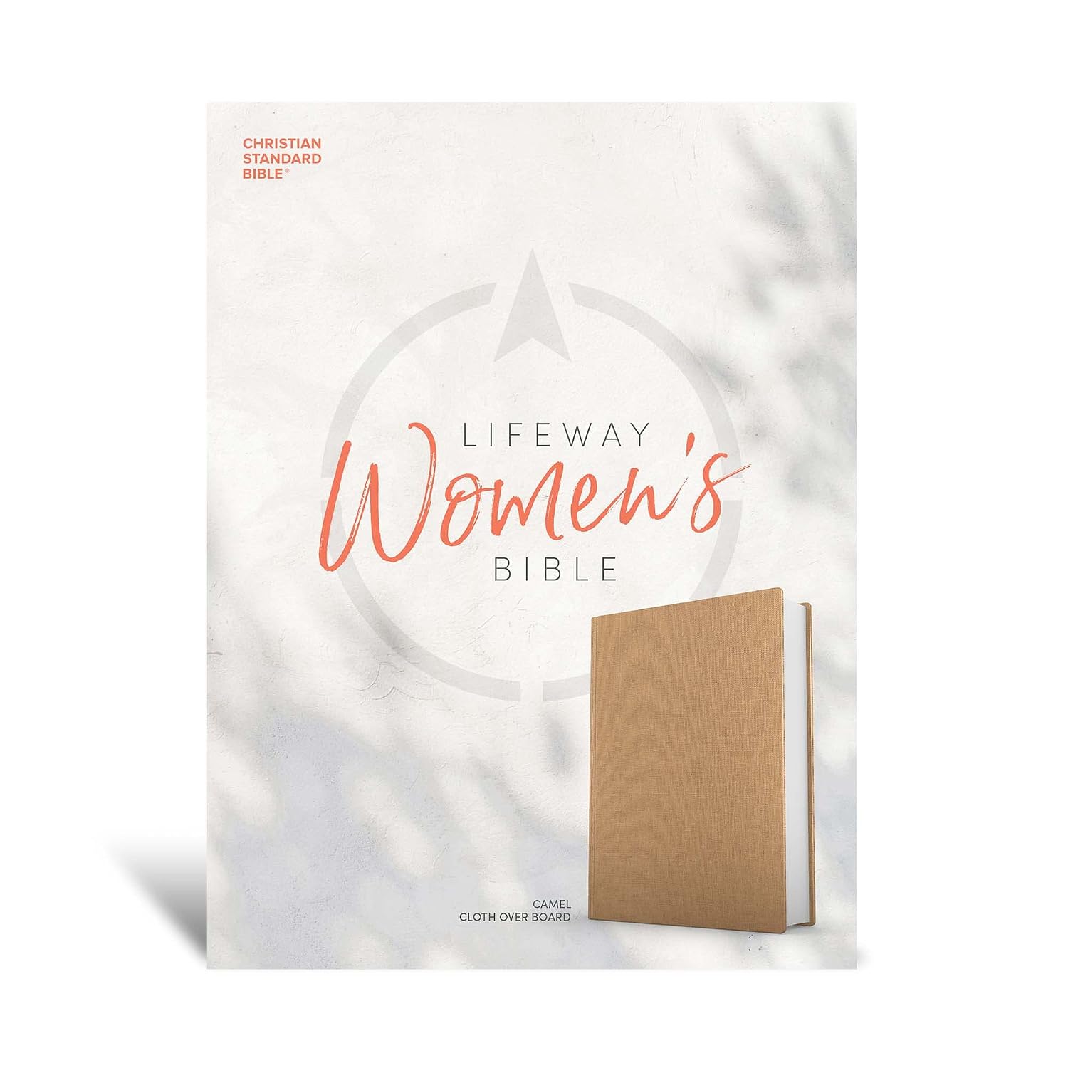 CSB Lifeway Women's Bible, Camel Cloth Over Board, Black Letter, Single-Column, Wide-Margins, Devotions, Articles, Word Studies, Character Profiles