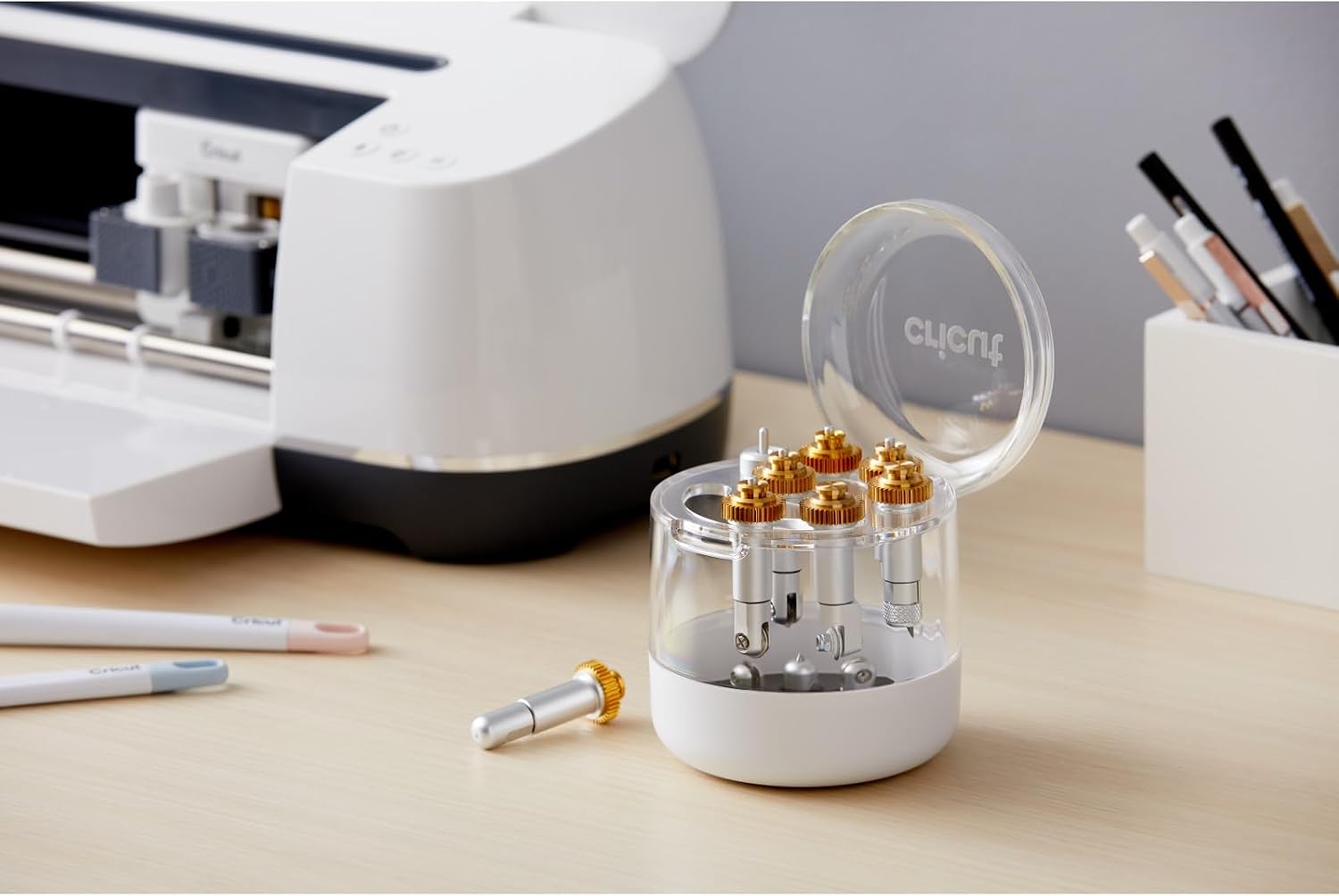 Cricut Engraving Tip + QuickSwap Housing, Silver