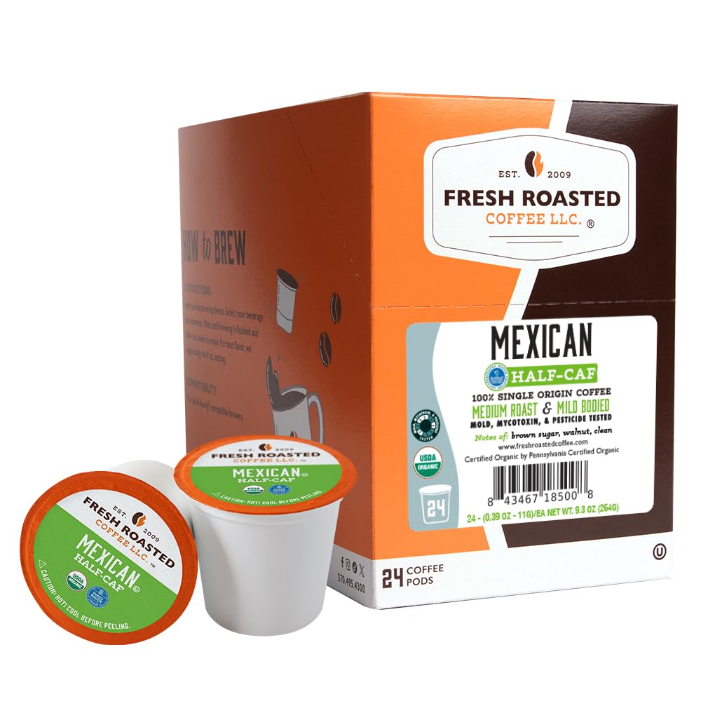 Fresh Roasted Coffee, 100% Colombian K-Cup Pods for Keurig Brewers, Medium Roast, Kosher, 96 Count Loose Pack