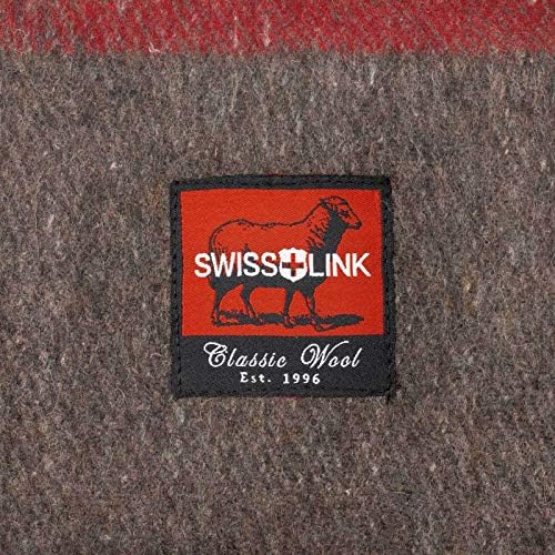 Heavy Duty Swiss Military Wool Blanket Cover, 62" x 88"