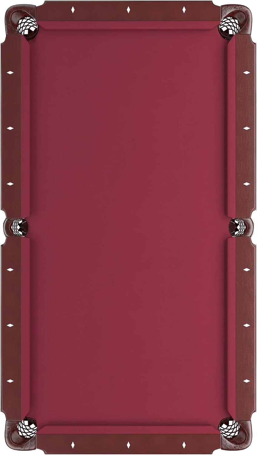 Fat Cat Reno 7.5 Foot Pool Table, Billiard Table with Accuslate Surface, K66 Bumpers, Dark Cherry Finish, Includes Cues and Balls