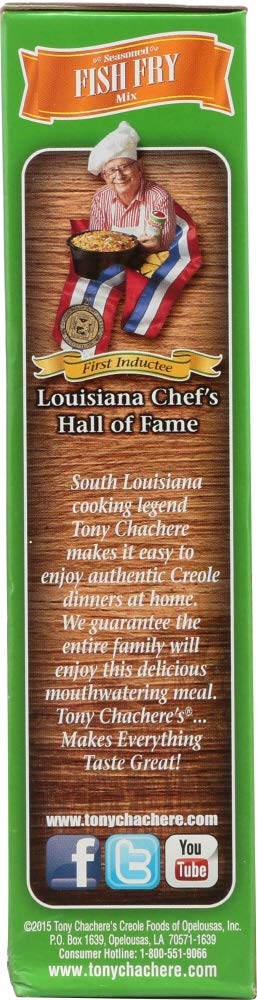 Tony Chacheres Mix Fish Fry Seasoned Pack of 2