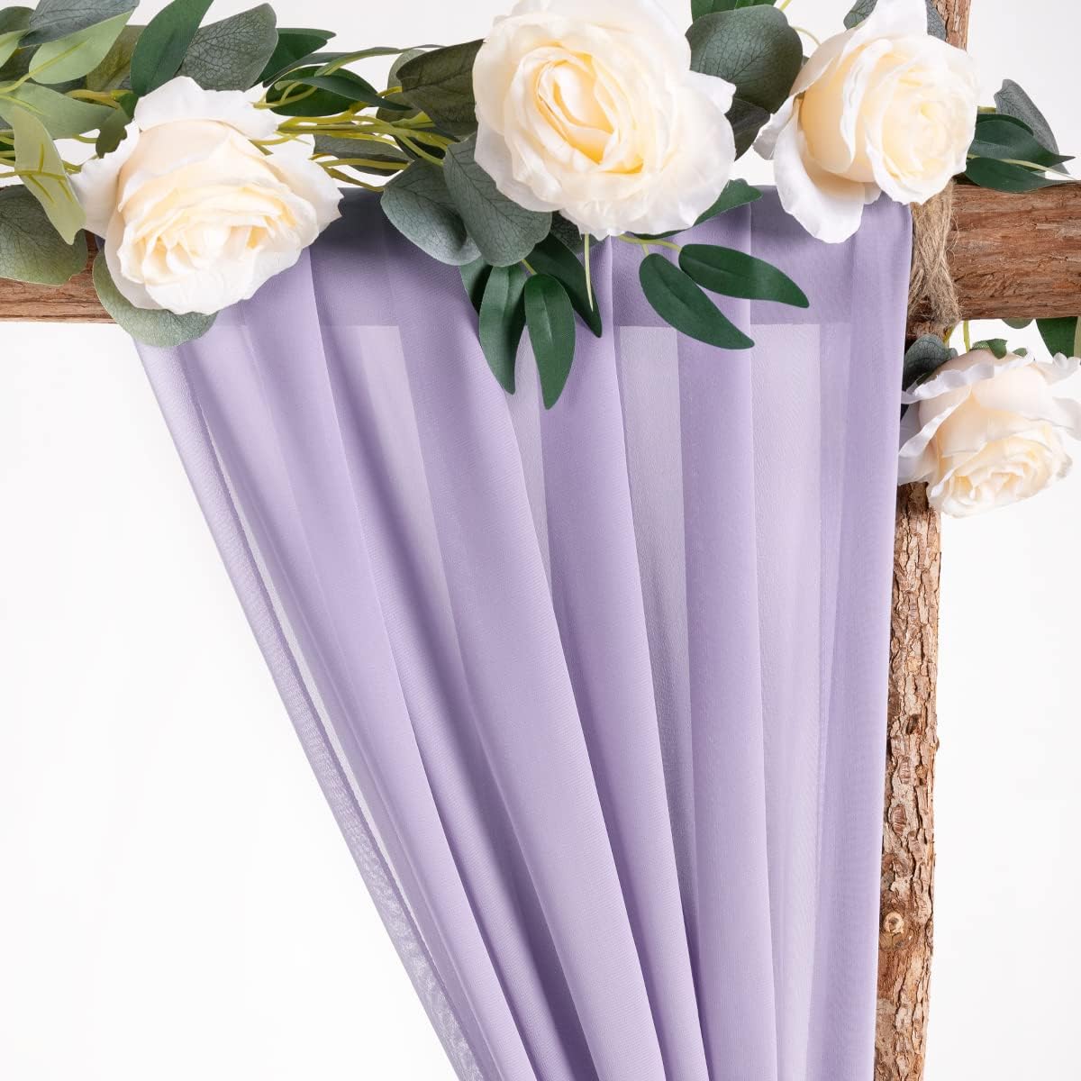 Wedding Arch Draping Fabric Sheer Chiffon Curtain Drape Wedding Party Decor