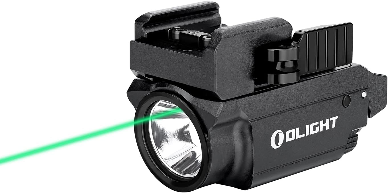 OLIGHT Baldr Mini 600 Lumens Compact Weaponlight with Green Beam