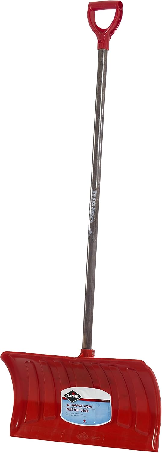 Garant NPM18KD Nordic 18-Inch Poly Blade Snow Shovel - Red, NPM18KDU