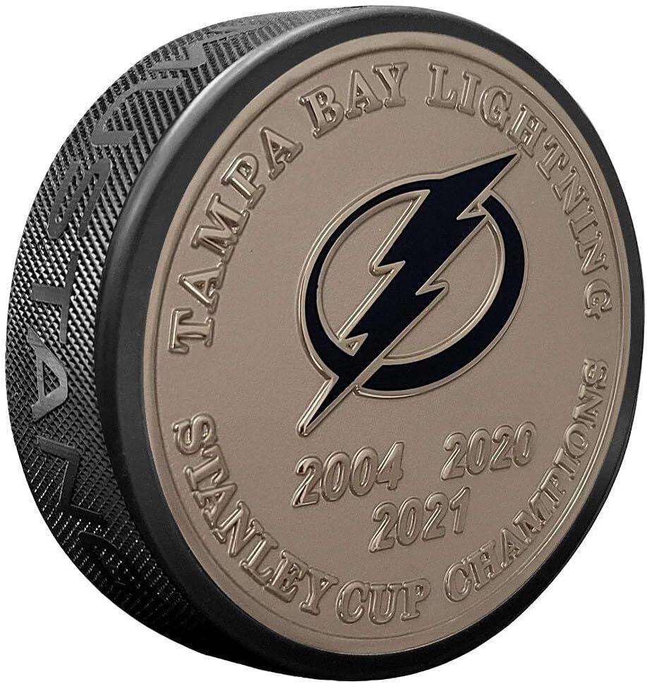 Sports Decor Stanley Cup Years Gold Medallion Puck