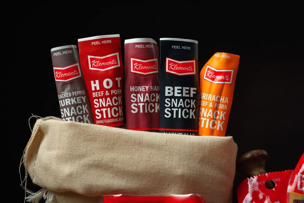 Jerky.com 26pc Meat Sticks Variety Pack - Birthday Gifts for Men - Beef Jerky Gifts for Men - Low Sugar & High Protein - Gluten Free & Keto Meat Sticks - Pork, Turkey, Ham Beef Jerky Sticks & Cheese Sticks