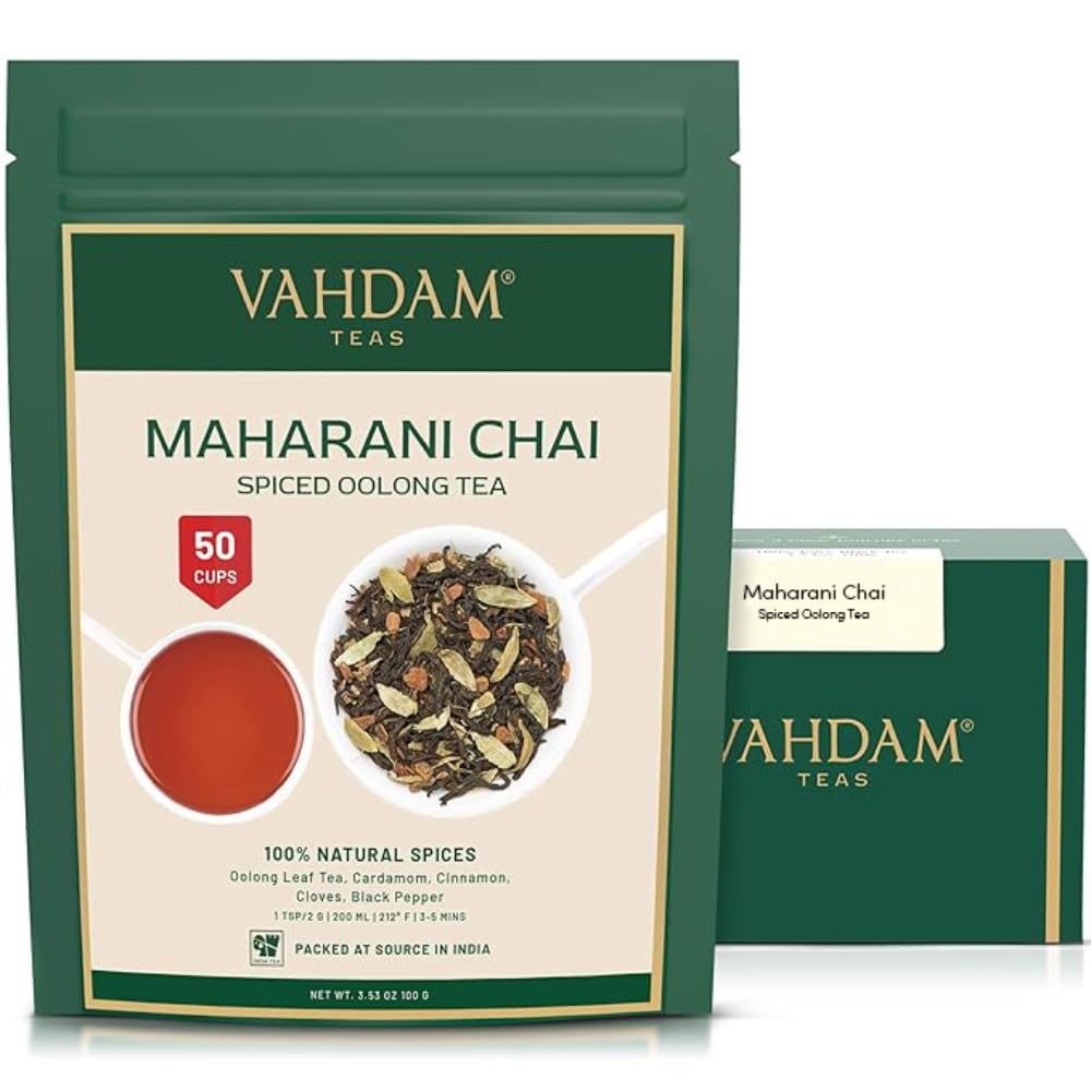 VAHDAM, Green Tea Leaves From Himalayas 170+ Cups (12oz) High Elevation Grown Green Tea Leaves From Himalayas | Pure Unblended Single Origin Green Loose Leaf Tea | Vacuum Sealed