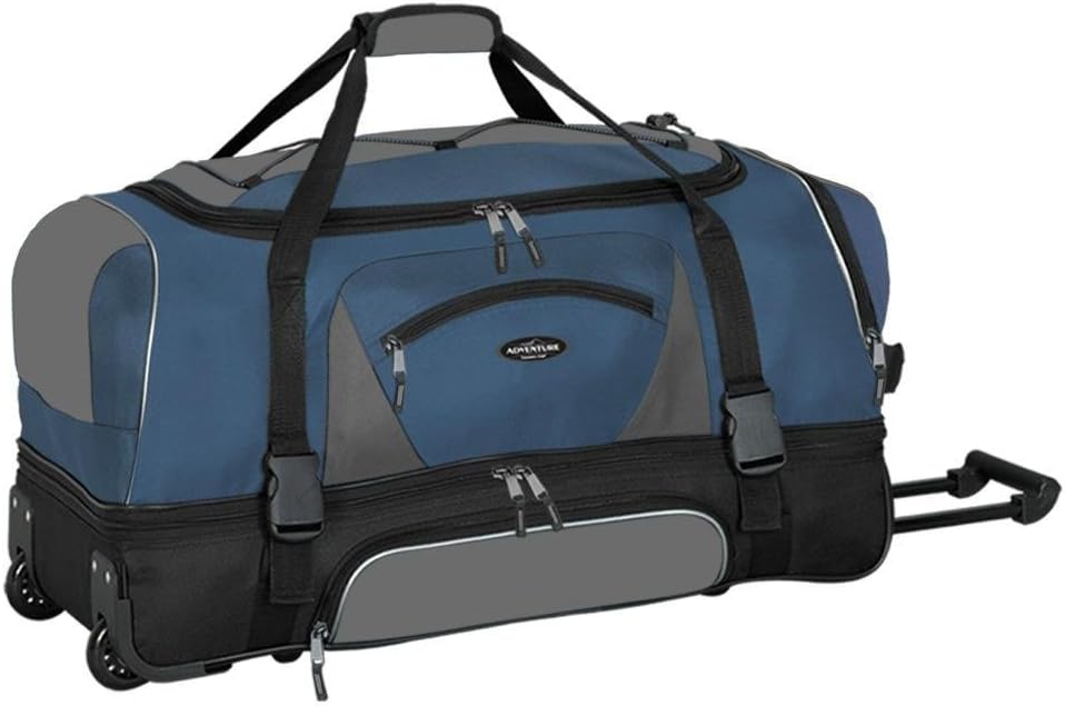Travelers Club Adventure Rolling Travel Duffel Bag