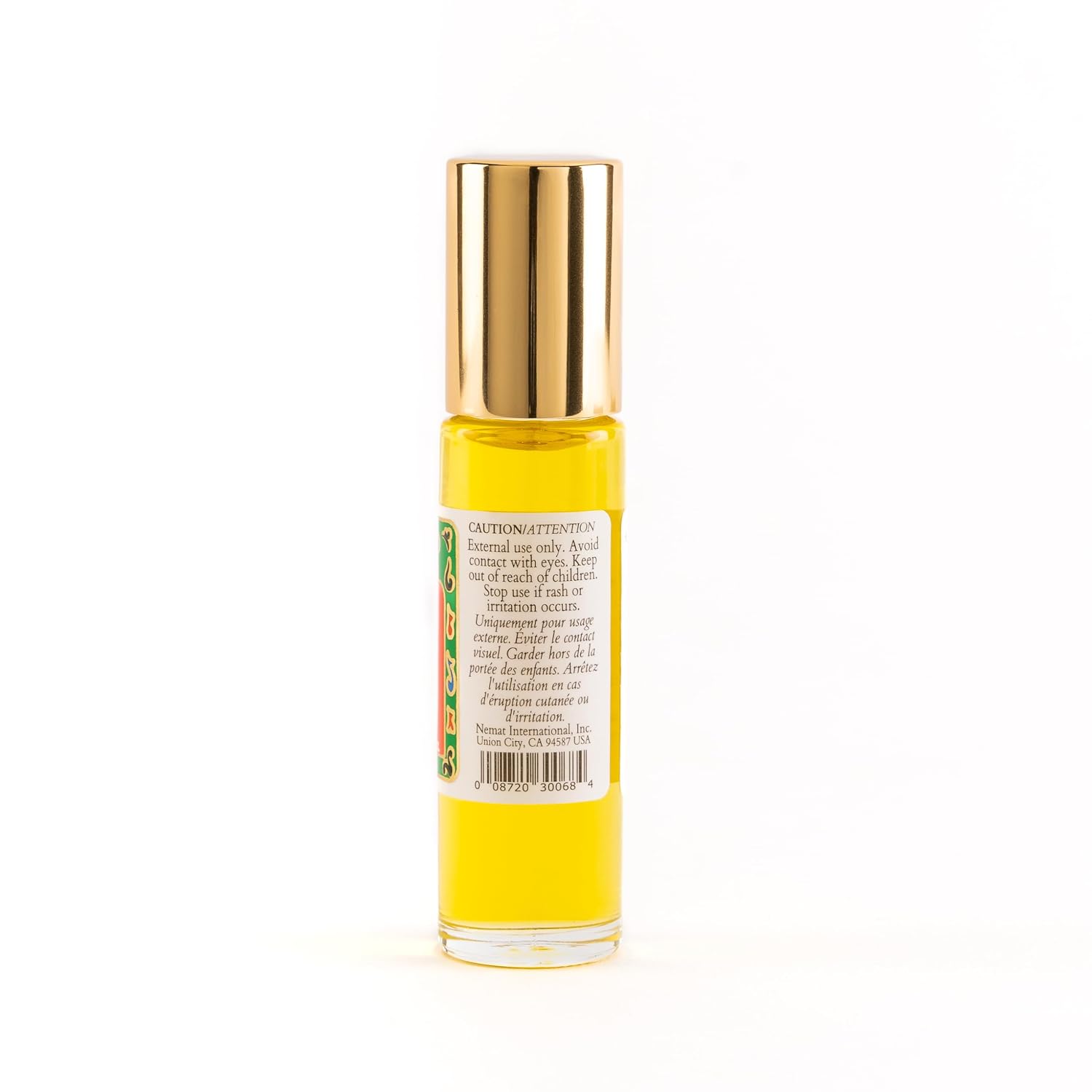 Nemat Amber Perfume Oil Roll-On for Women & Men, 10 ml | Long lasting fragrance, Alcohol free, Essential oil based, Vegan formula, Clean scent, Unisex body oil