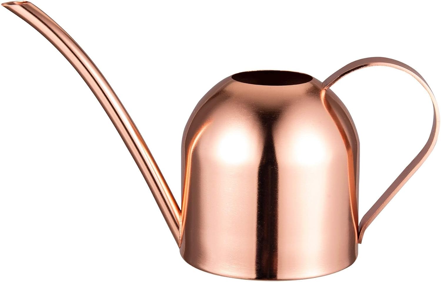 IMEEA Indoor Watering Can for House Plants 33oz/1L Brushed Stainless Steel Watering Can with Long Spout for Succulents, Bonsai