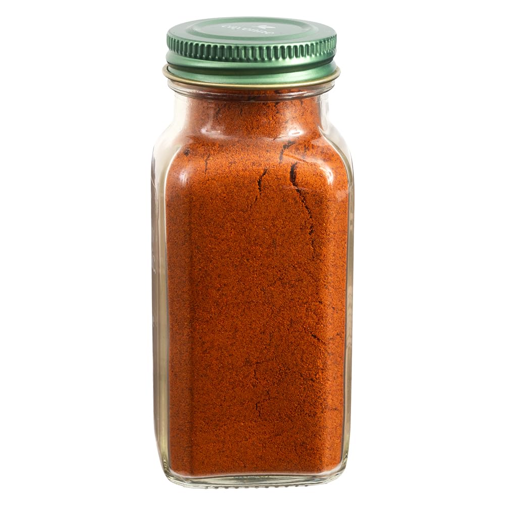 Simply Organic Cayenne Pepper, 2.89 Ounce | Pure, Organic Cayenne Peppers, No GMO's, Kosher Certified