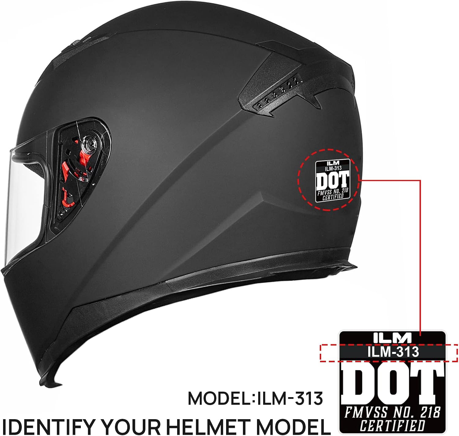 ILM Helmet Accessories for Model 313 and Model 317