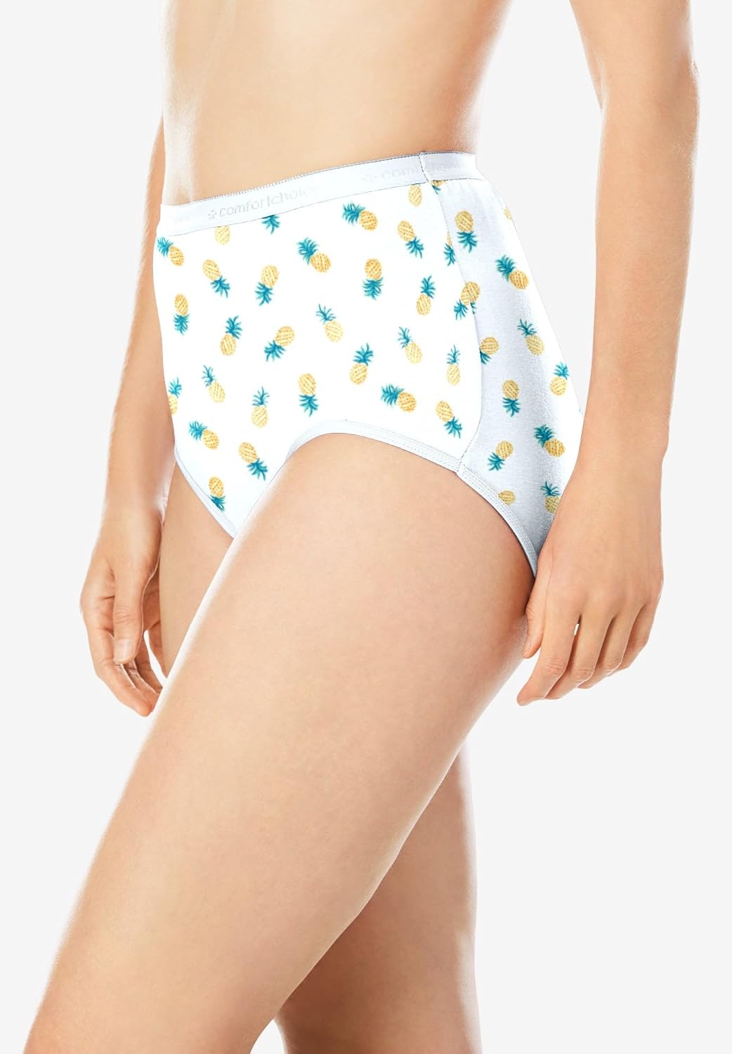 Comfort Choice Full Coverage Cotton Brief 10-Pack