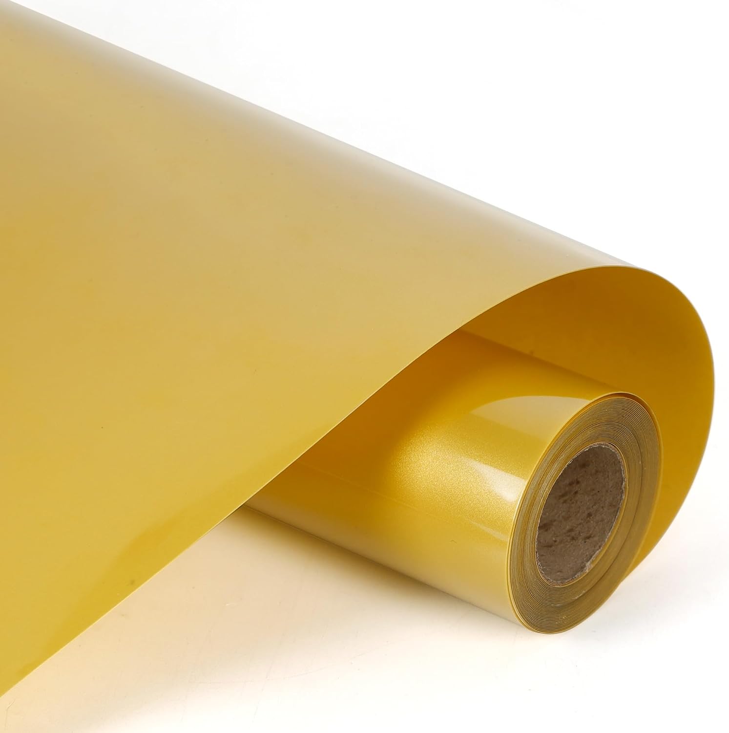 RENLITONG Heat Transfer Vinyl,12 Inch by 10ft White Iron on Vinyl