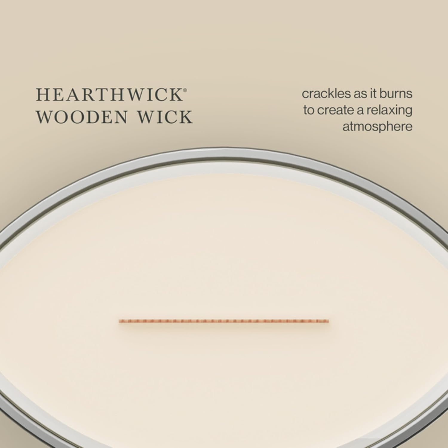 WoodWick Lavender Spa Gifts for Women and Men, 9.7 oz Medium Hourglass Candle with Crackling Wick
