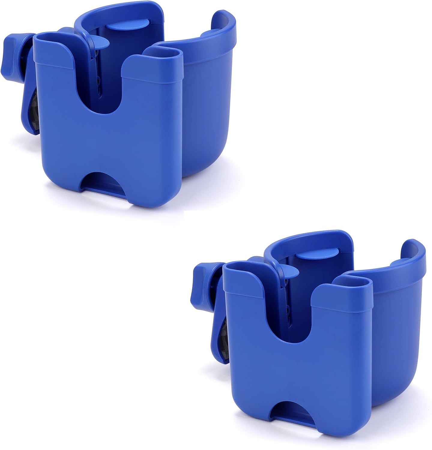 Accmor Stroller Cup Holder with Phone Holder, Bike Cup Holder, Universal Cup Holder for Uppababy Nuna Strollers, 2-in-1 Drinks Holder for Walker