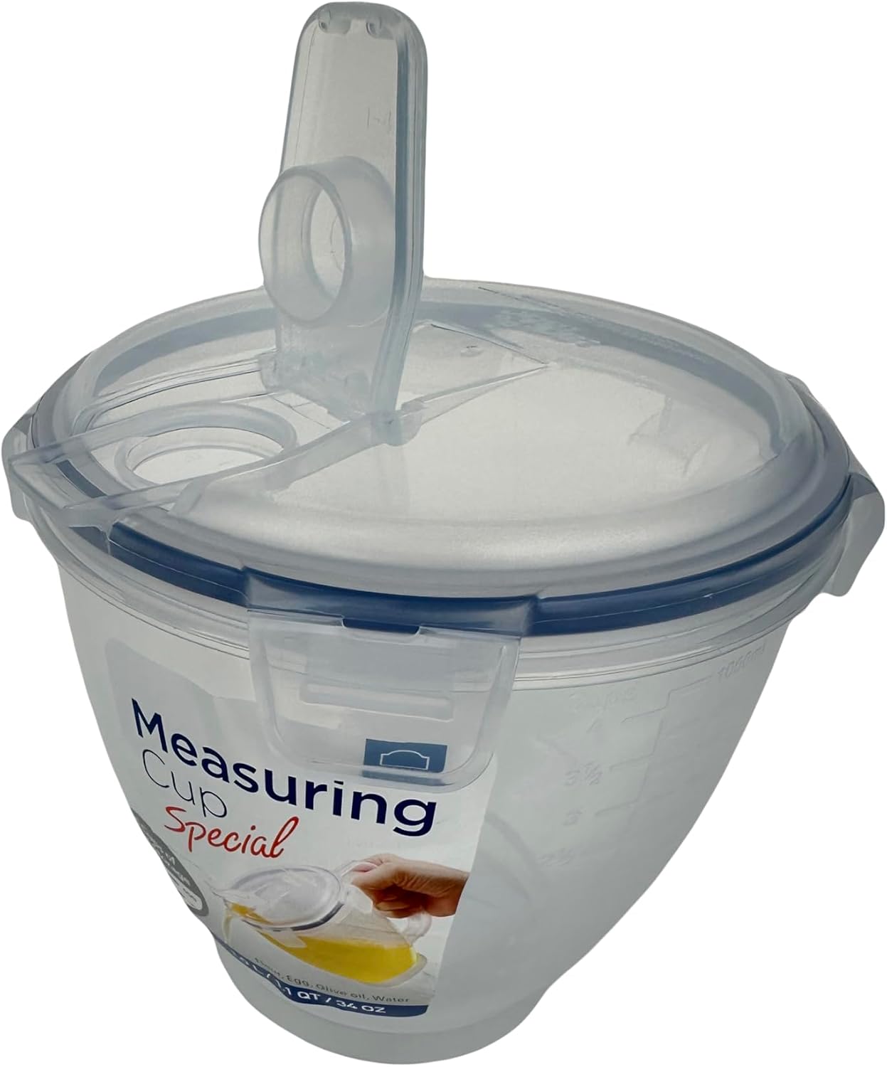 LOCK & LOCK SPECIAL Measuring Bowl with Handle 33.81-oz / 4.23-cup (1)