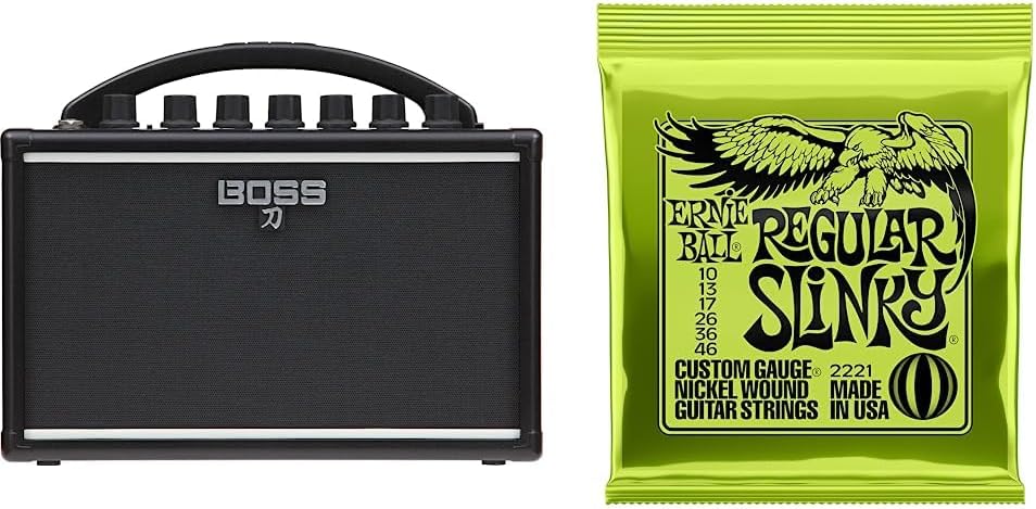 Boss Katana Mini - 7-Watt Combo Amp Ultra-Compact and Travel-Ready