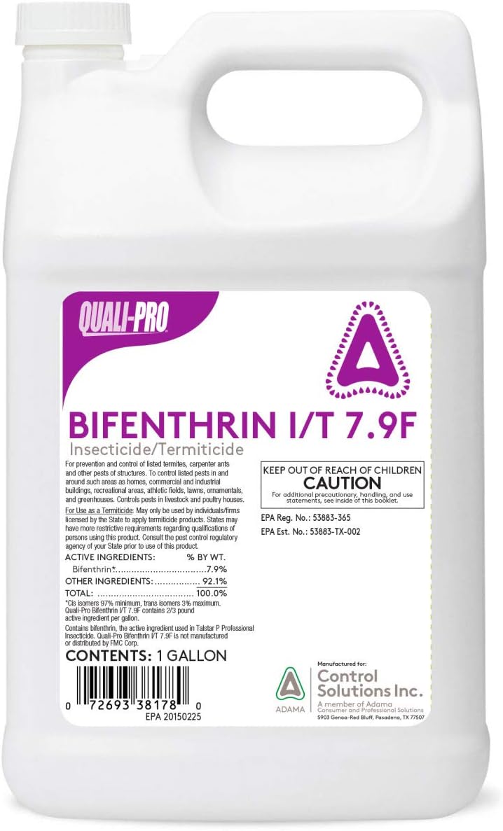 Bifenthrin I/T 7.9 F for Insects, (1 Gallon) | Long-Lasting Residual Control
