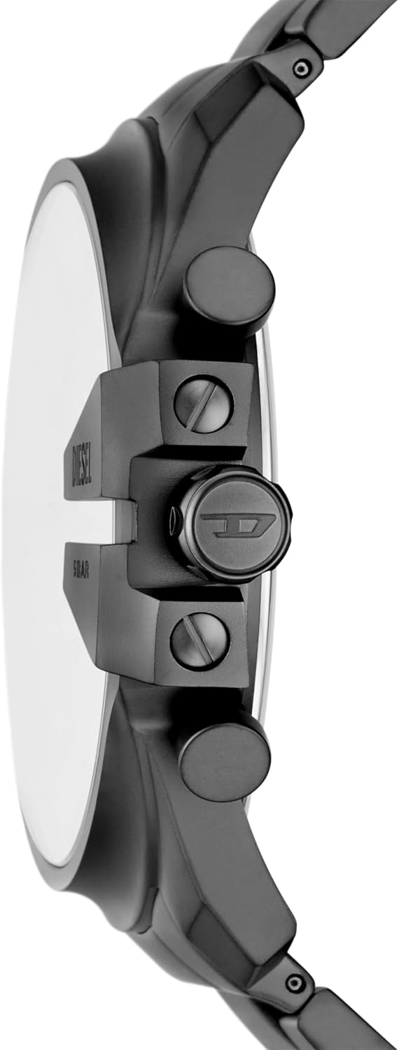Diesel Mega Chief Watch for Men, Chronograph Men's Watch