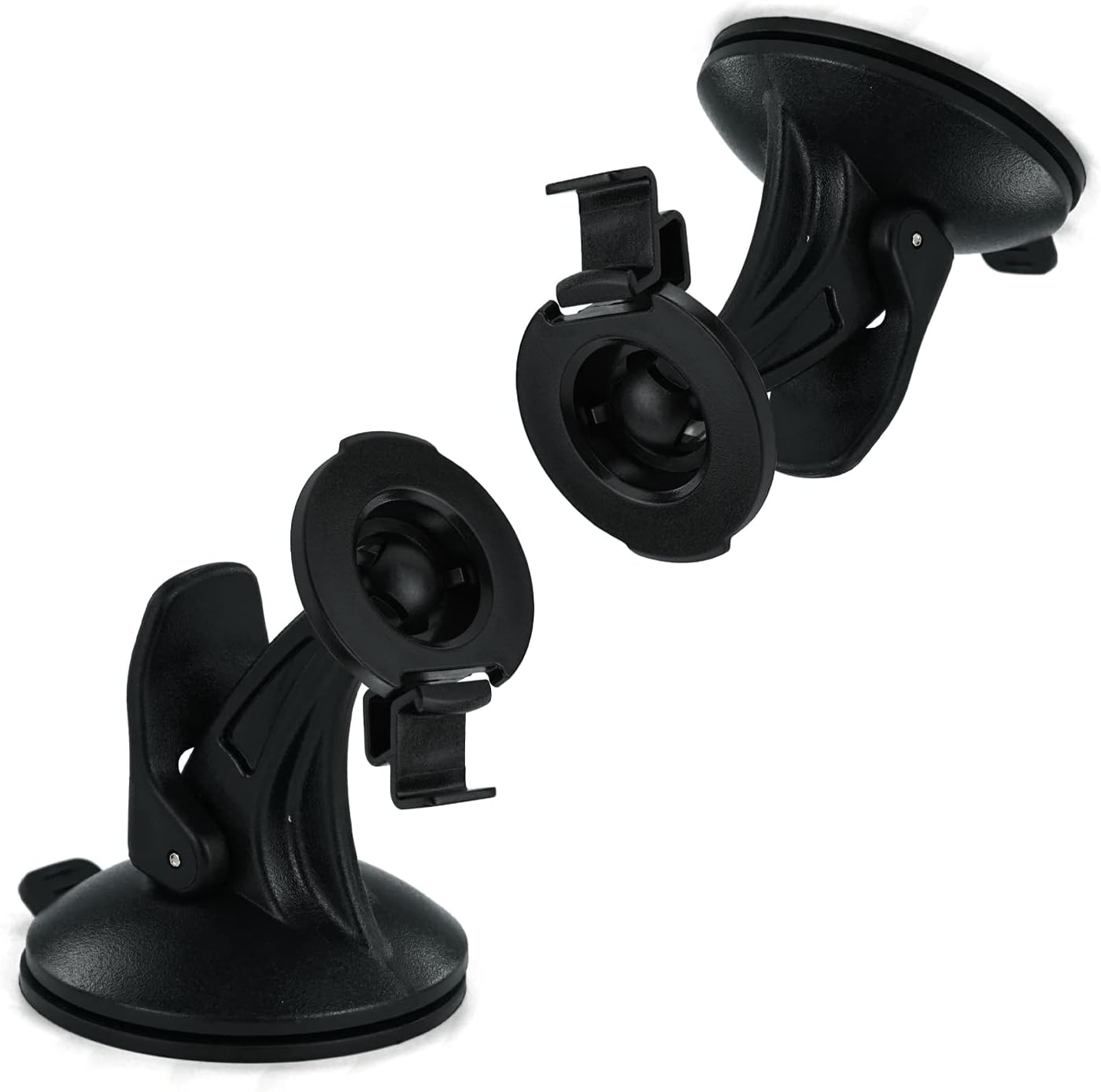 BOROLA GPS Holder Bracket Cradle, Compatible for Garmin Nuvi | Durable plastic GPS mount bracket, tool-free install, ball-socket adjustment for vehicle air vent mounting