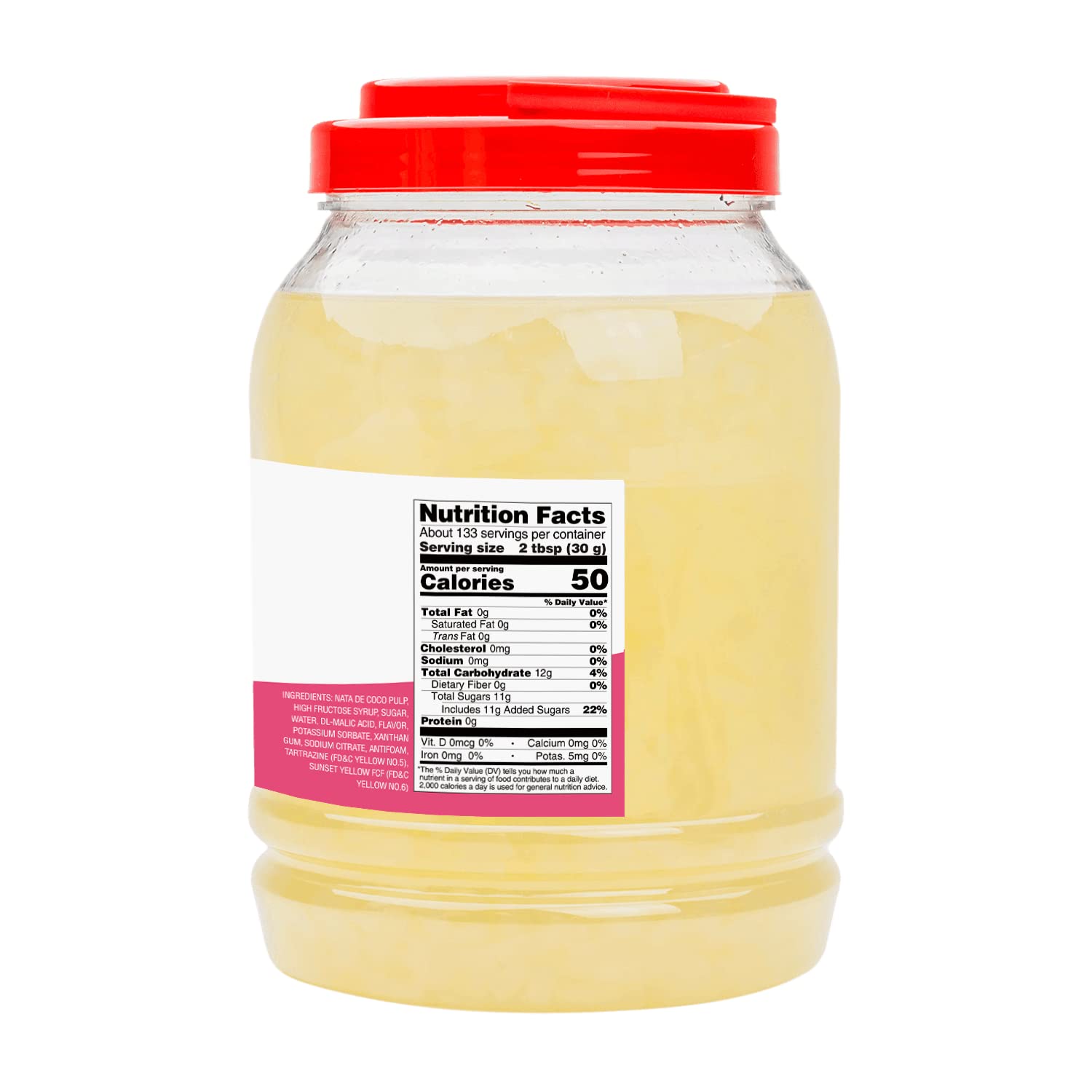 Tea Zone B2008 Mango Coconut Jelly, Jar (8.8 lbs)