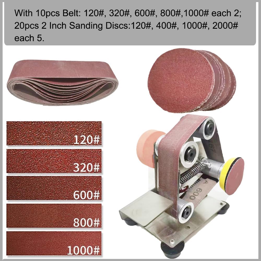 Electric Mini Belt Sander Polishing-Grinding Sharpener
