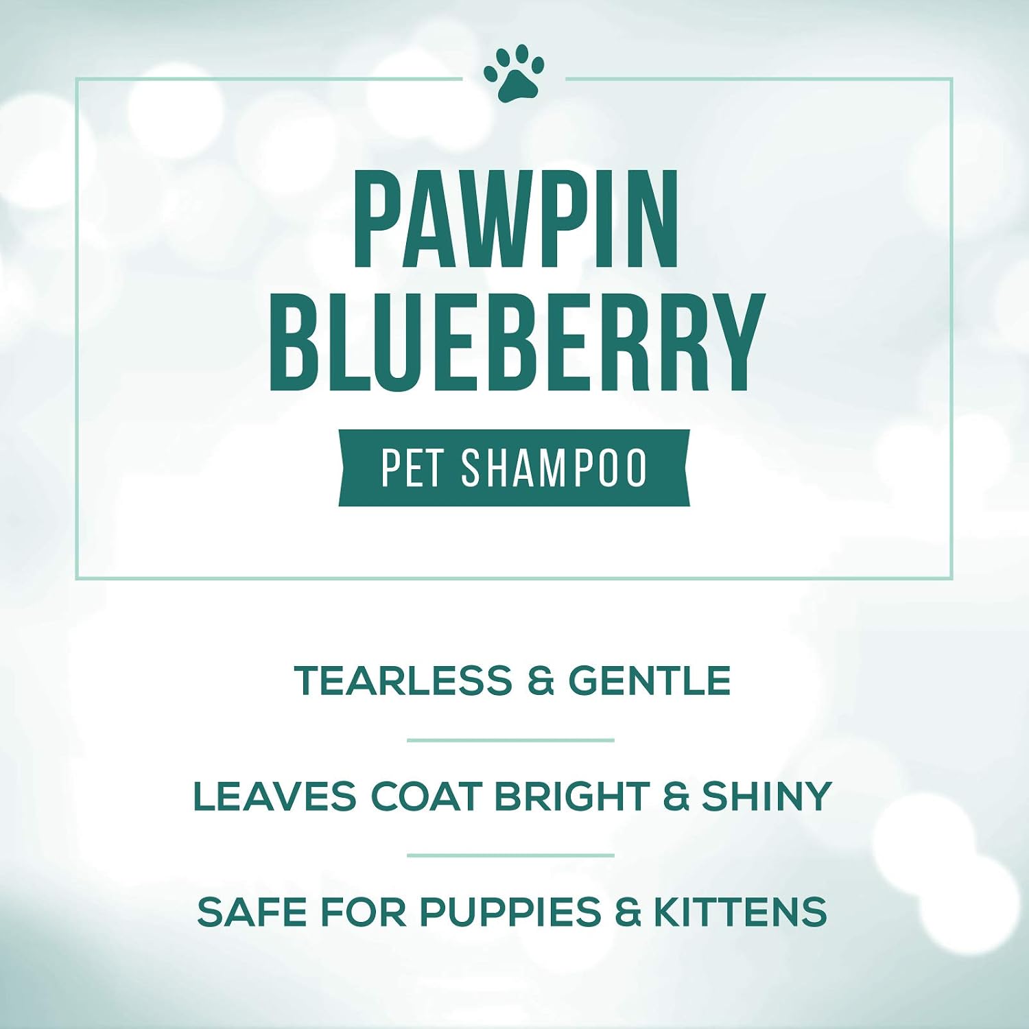 Nature's Specialties Pawpin' Blueberry Ultra Concentrated Dog Face and Body Wash for Pets, Makes up to 16 Gallons