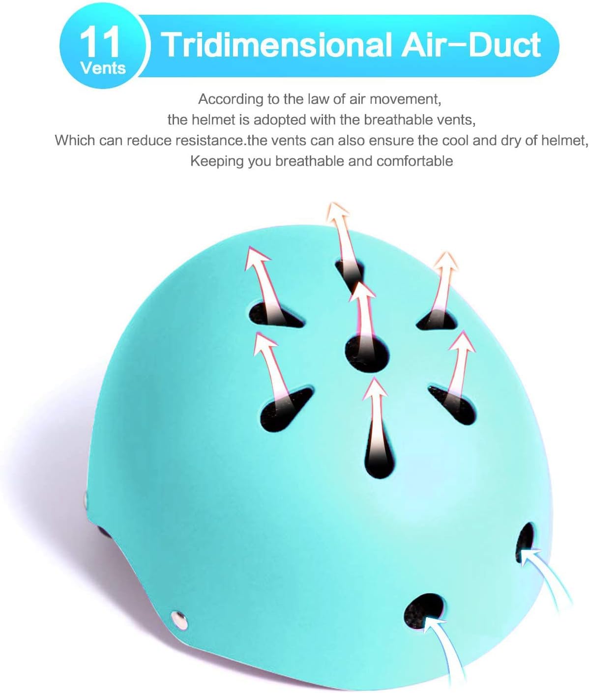 Adjustable Helmet for Ages 3-16 Kids Toddler Boys Girls Youth