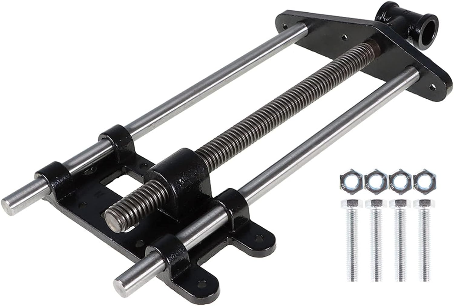findmall 9 Inch Woodworking Front Vise Heavy-Duty Steel and Cast Iron Front Bench Vise - Fit for Woodworking Projects