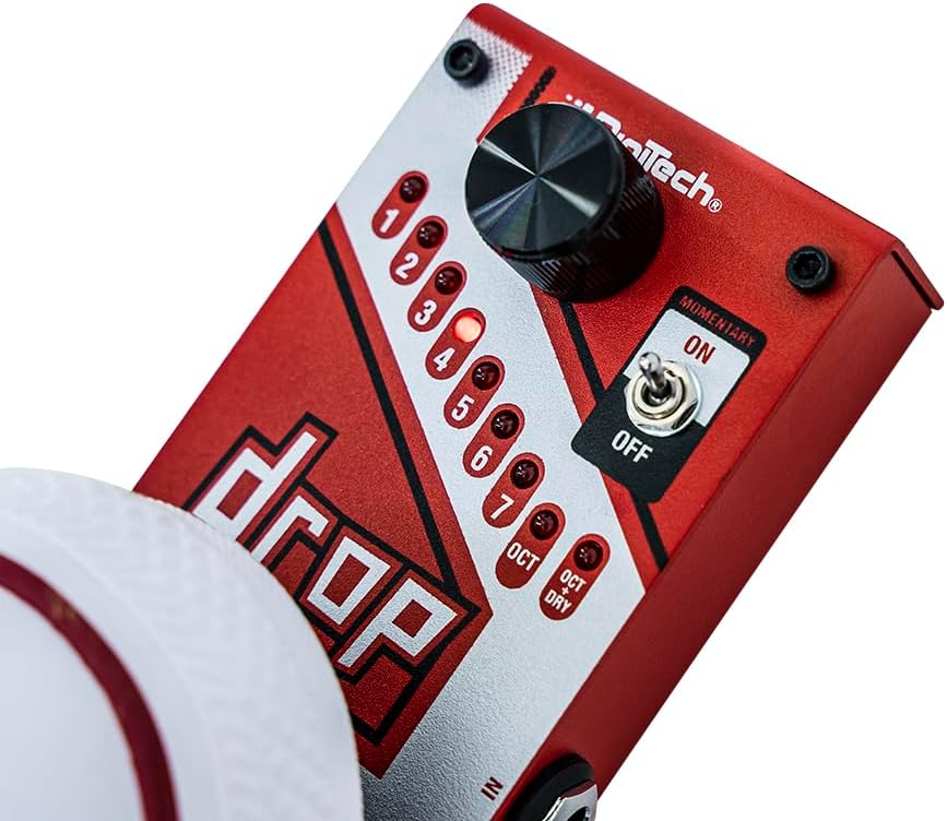 DigiTech DROP Compact Polyphonic Drop Tune Pitch-Shifter | Compact design