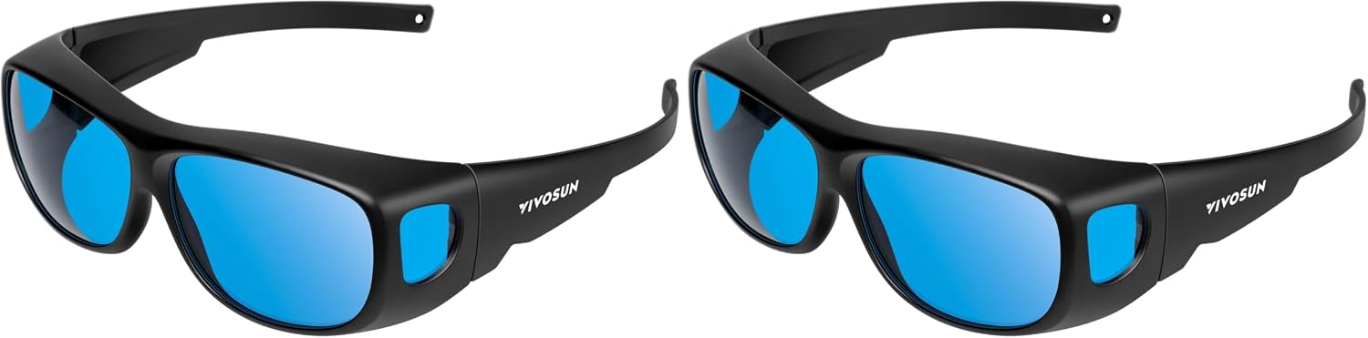 VIVOSUN Indoor Hydroponics LED Grow Room Glasses with Glasses Case