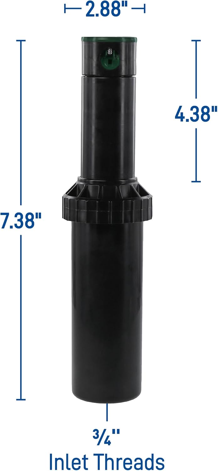 Orbit 55461 Voyager Screw Top Gear Drive Rotor Water Sprinkler Head