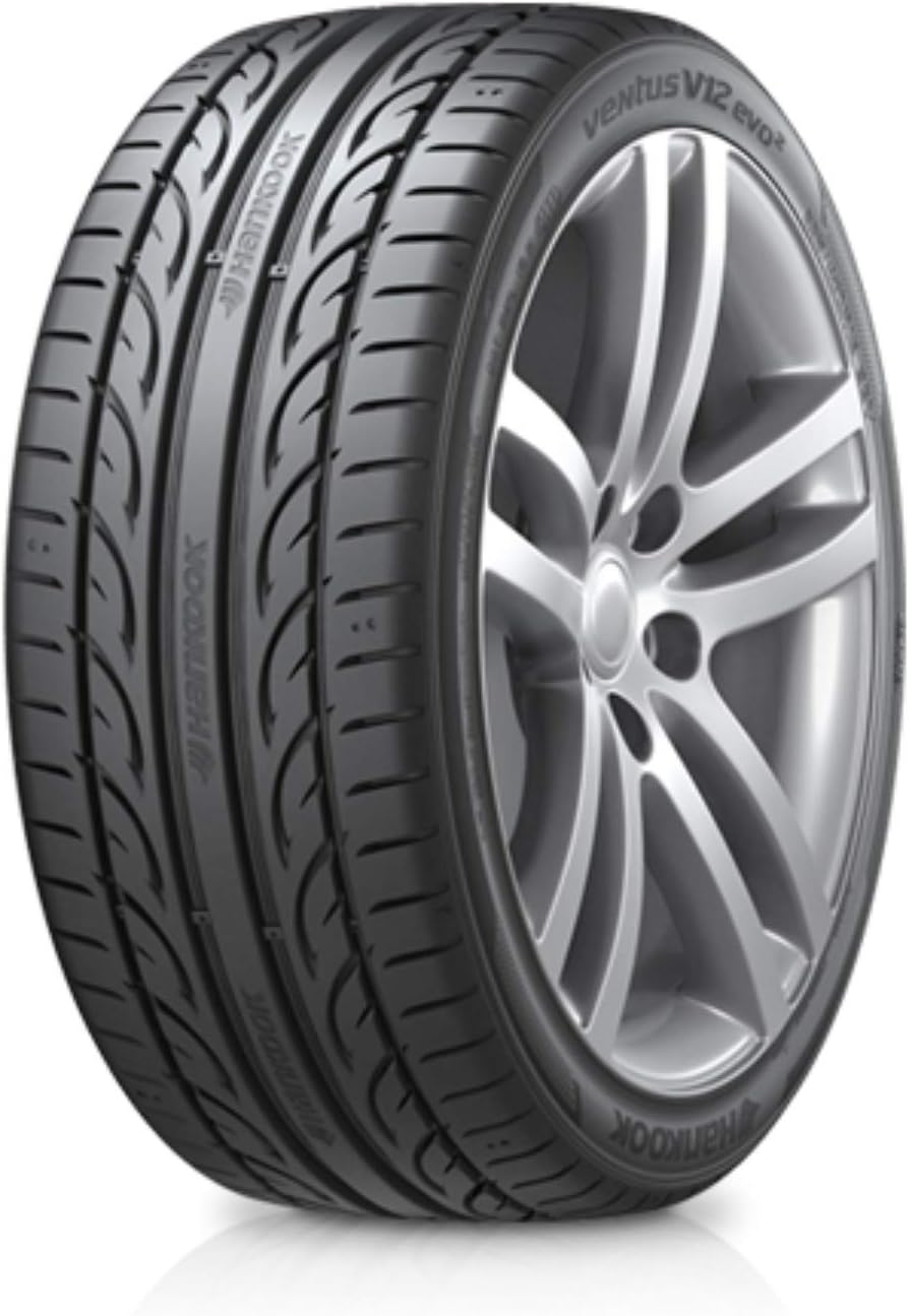 Hankook Ventus V12 evo 2 Summer Radial Tire - 235/50R18 Y | Truck/SUV High Performance Summer Traction 101Y Rated Extra Load Radial Construction