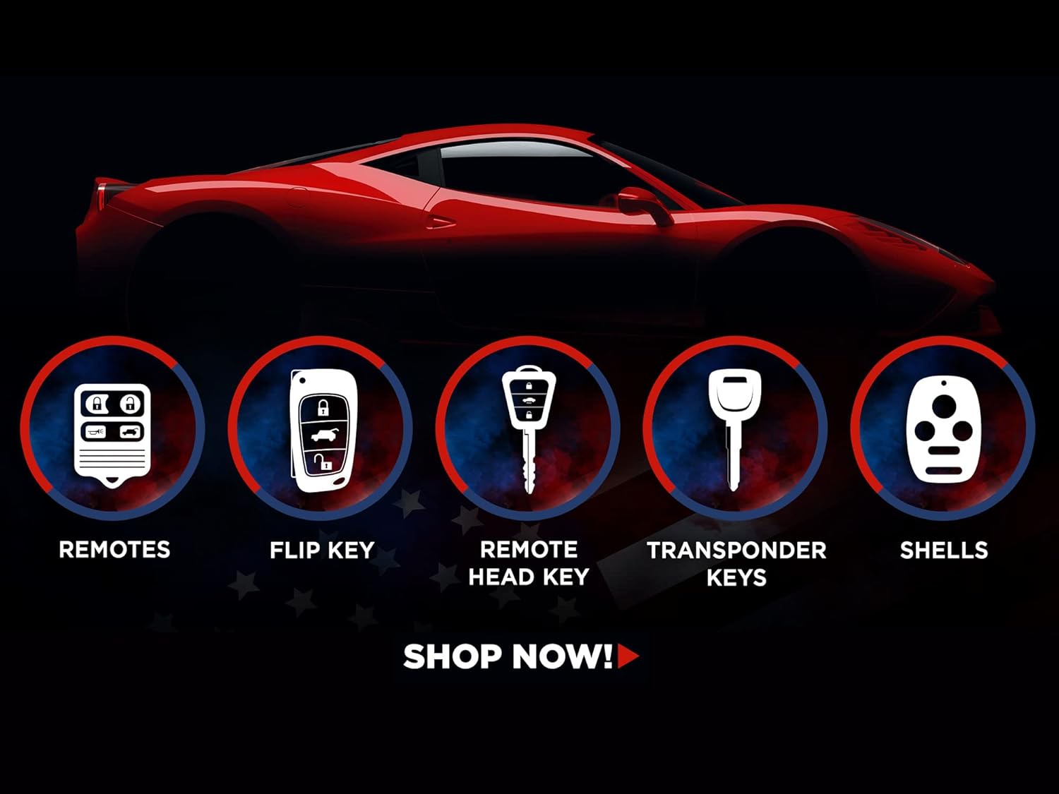 Case Shell Key Fob fits Viper Hornet DEI Python Clifford Aftermarket Alarm Keyless Entry Remote (EZSDEI7141)