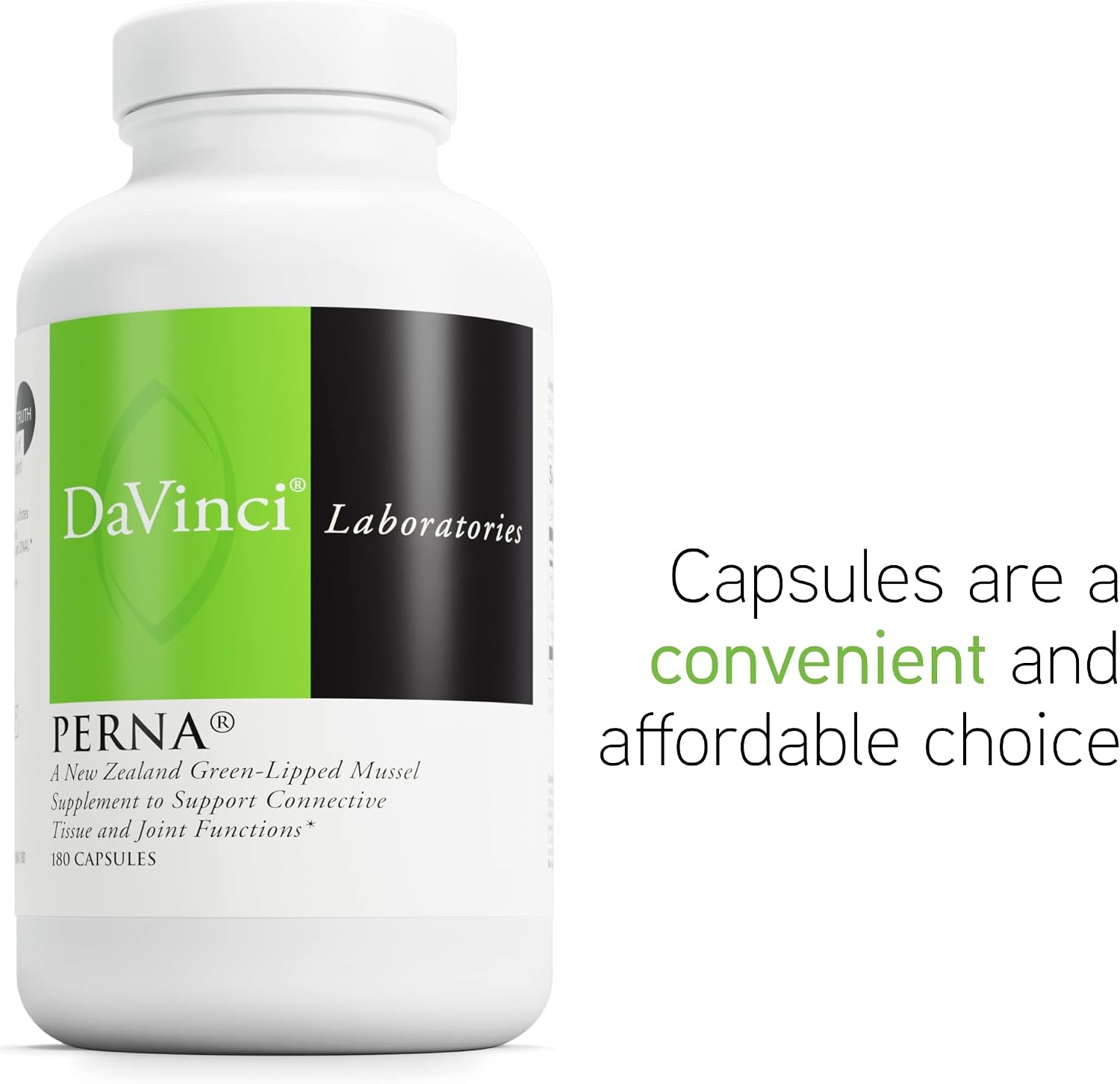 DAVINCI Labs Perna - Helps Support Joint Health with New Zealand Green Mussel, a Source of Omega-3, 6, 9 Fatty Acids